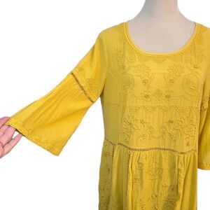 chinese dress ladies By Anthropologie Cutwork Mini Shift Dress – katie + hubbell